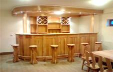 bar din lemn masiv